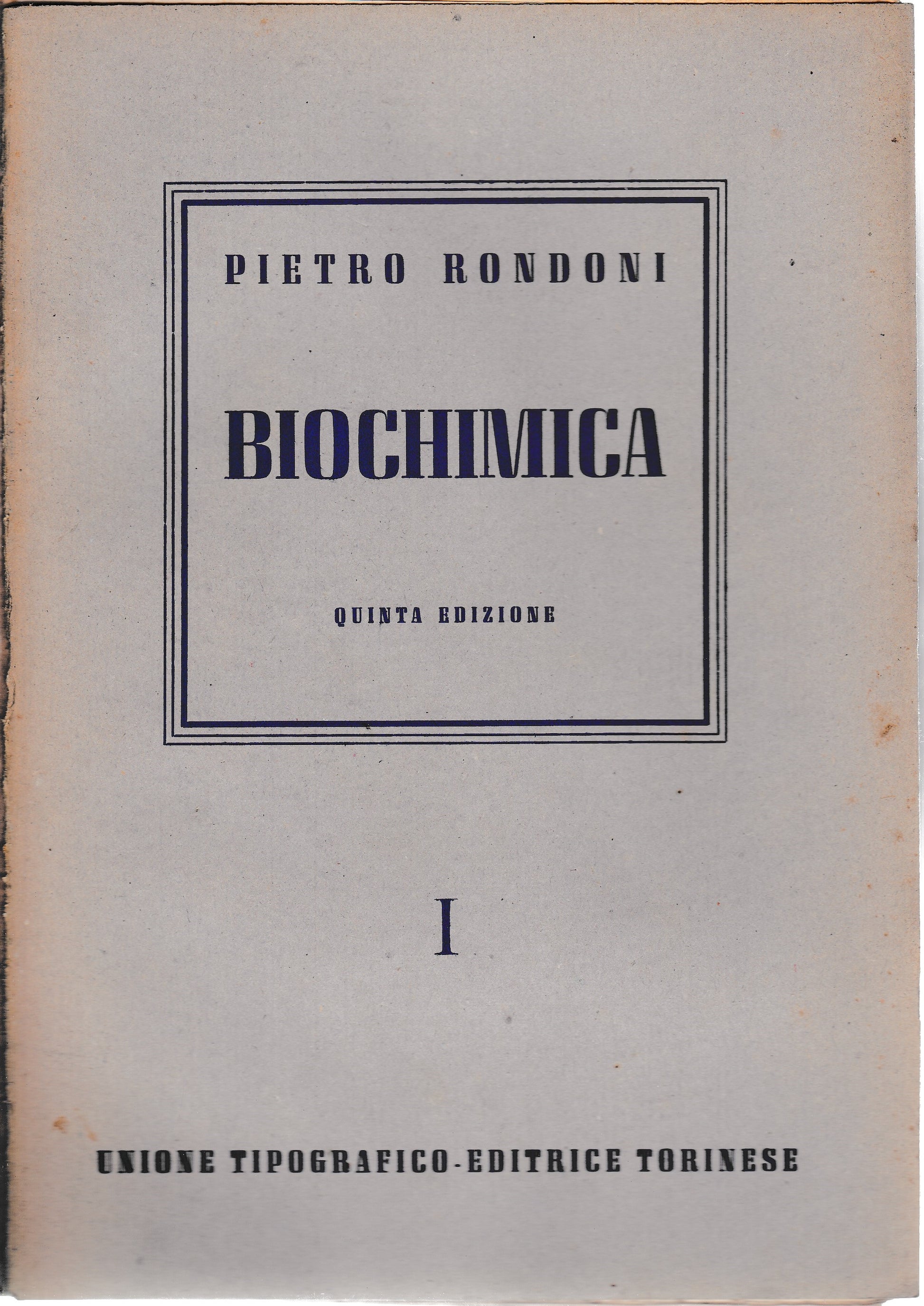 Biochimica 2 volumi - copertina