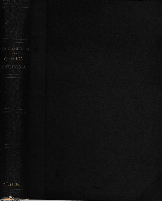 Chimica biologica - copertina
