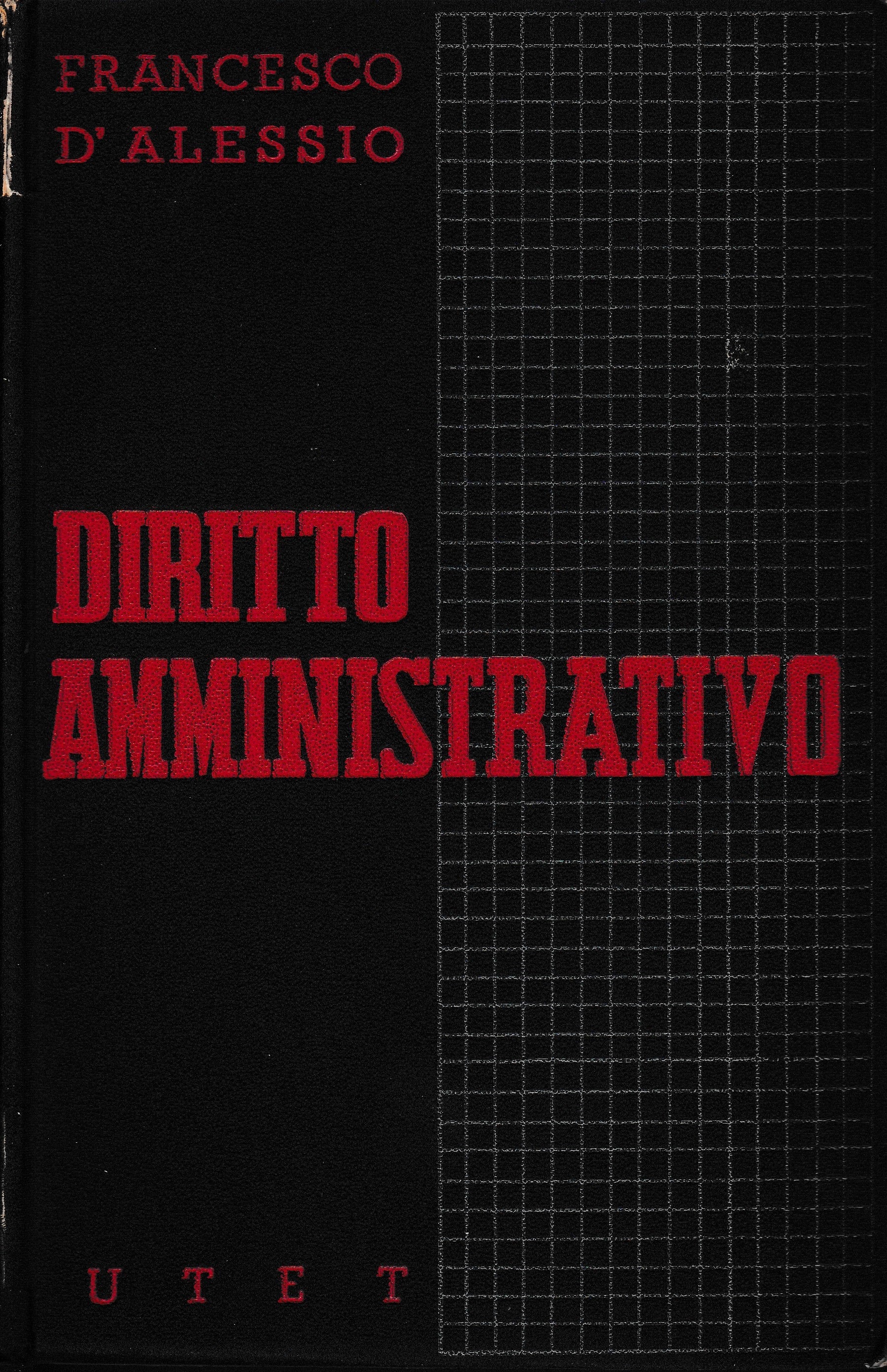 Istituzioni di diritto amministrativo italiano vol. 2° - copertina