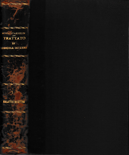 Trattato di medicina interna Vo. 1° parte prima Malattie infettive - copertina