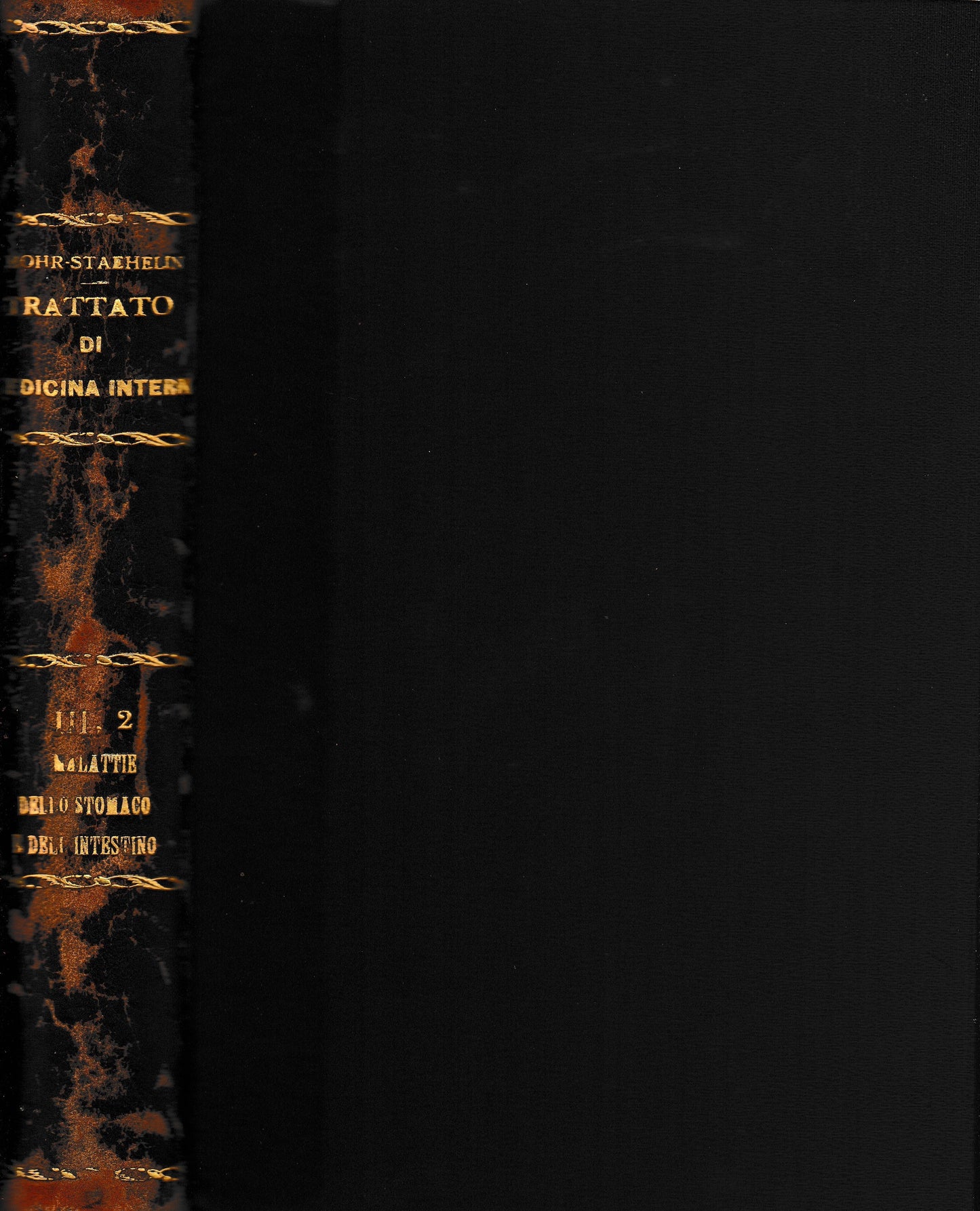 Trattato di medicina interna vol 3° parte seconda. Malattie dello stomaco e dell'intestino - copertina