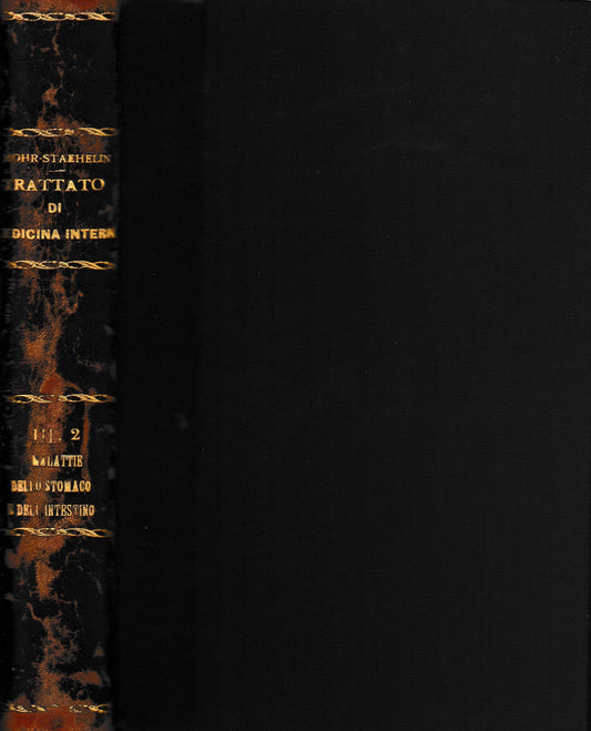 Trattato di medicina interna vol 3° parte seconda. Malattie dello stomaco e dell'intestino - copertina