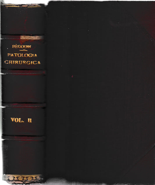Compendio di Patologia Chirurgica 2° vol. Testa, Collo Torace - copertina