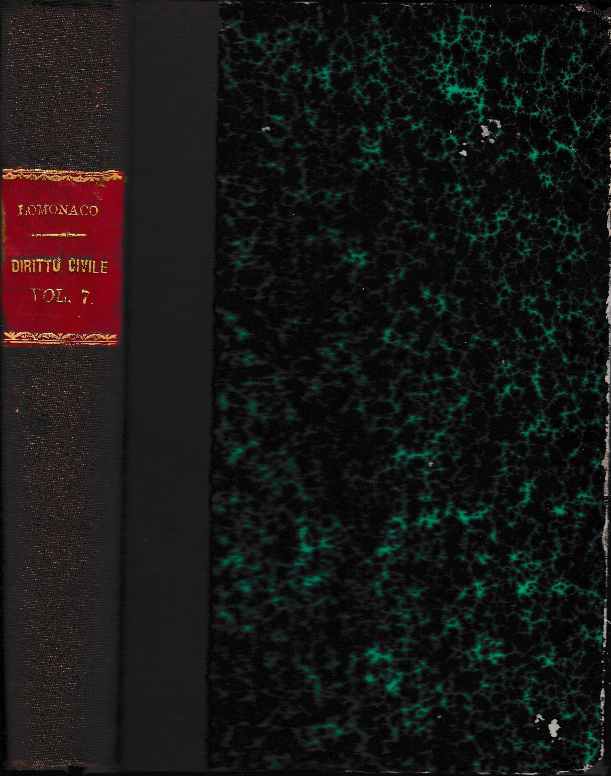 Istituzioni di Diritto Civile Italiano 7° vol. - copertina