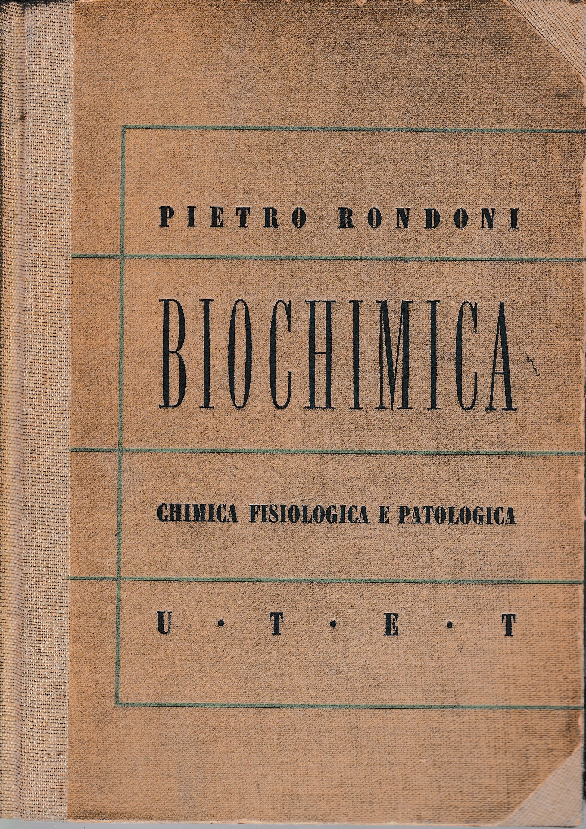 Elementi di Biochimica (Chimica fisiologica e patologica) - copertina