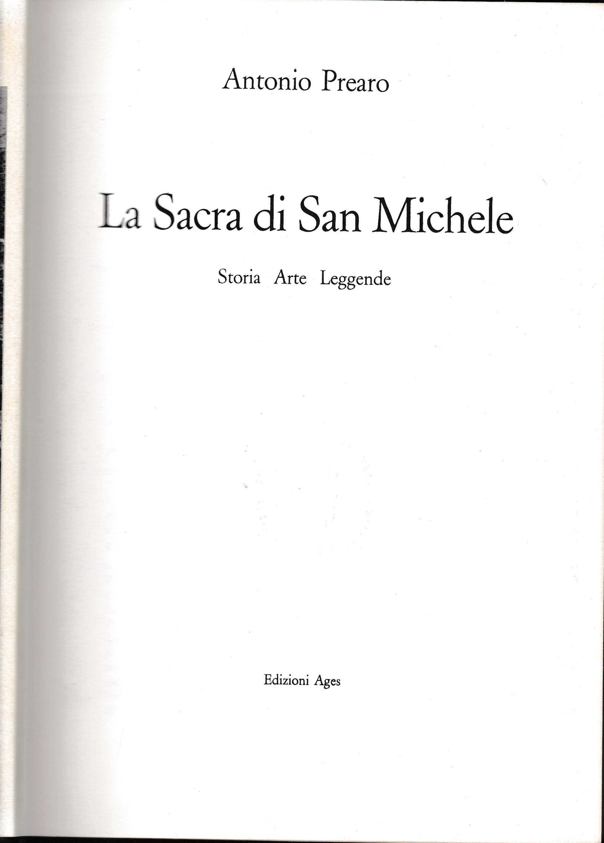 La Sacra di San Michele. Storia Arte Leggende - copertina