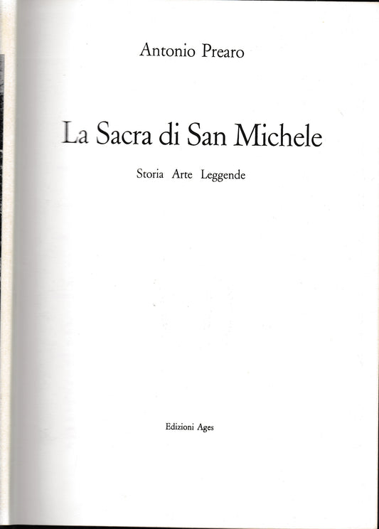 La Sacra di San Michele. Storia Arte Leggende - copertina