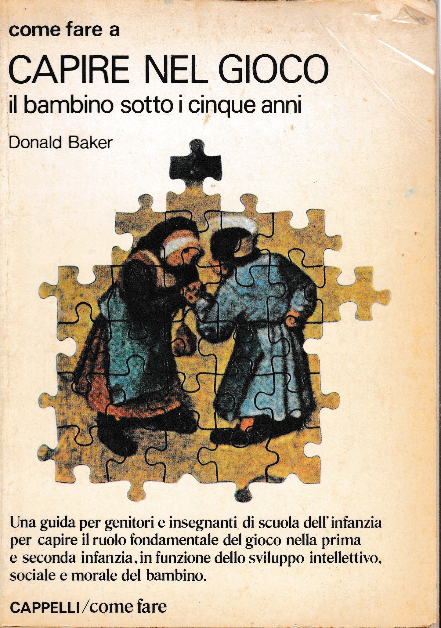 Capire nel gioco il bambino sotto i cinque anni - copertina