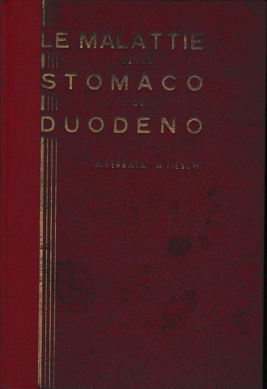 Le malattie dello Stomaco e del Duodeno  parte prima - copertina
