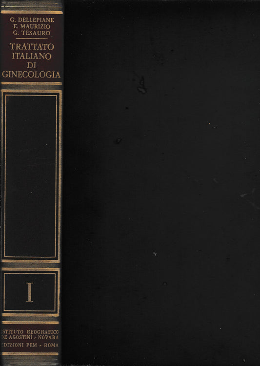 Trattato italiano di Ginecologia 6 volumi - copertina