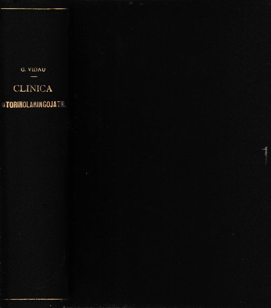 Corso di Clinica Otorinolaringojatrica parte prima - copertina