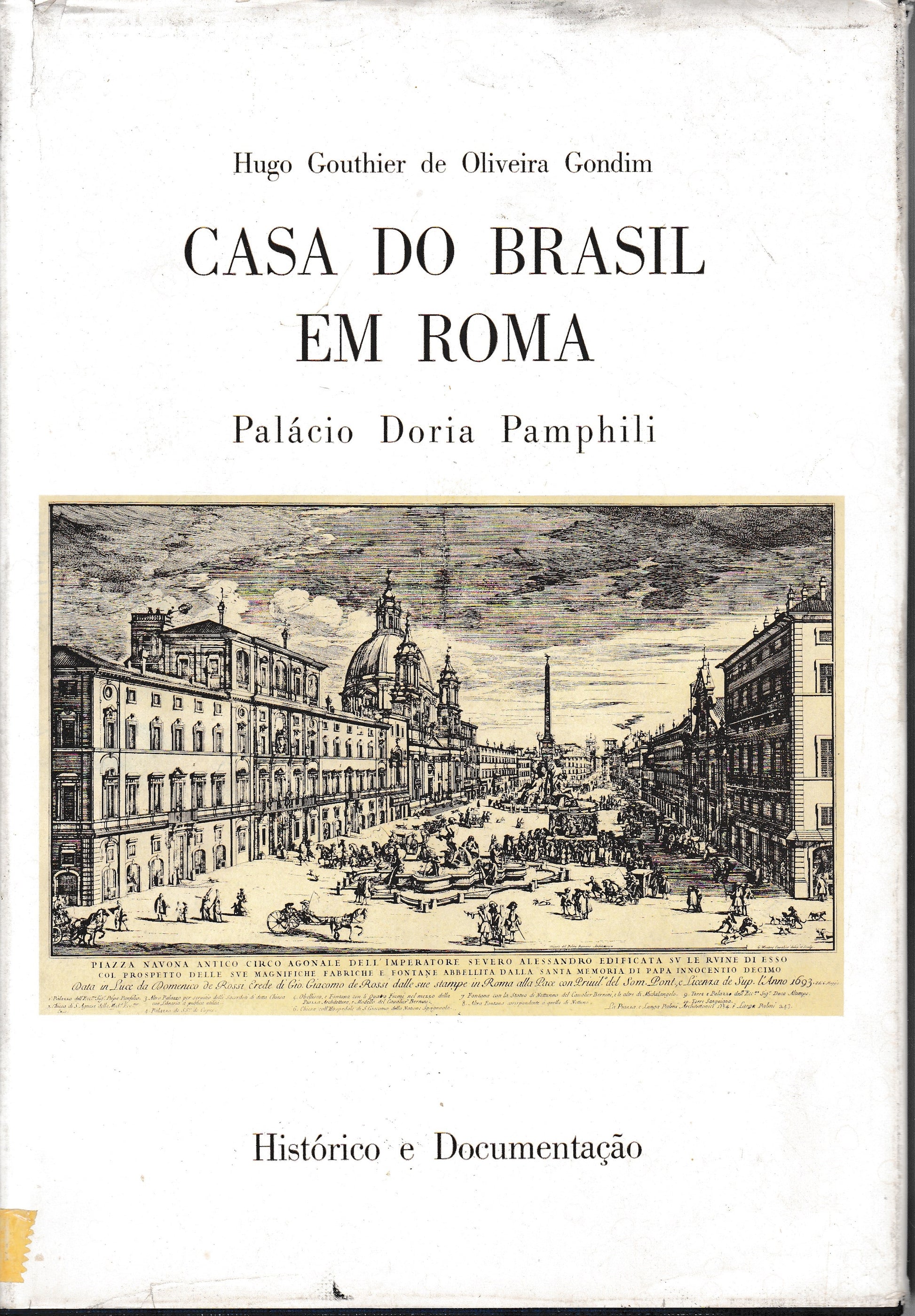 Casa do Brasil em Roma. Palàcio Doria Pamphili - copertina