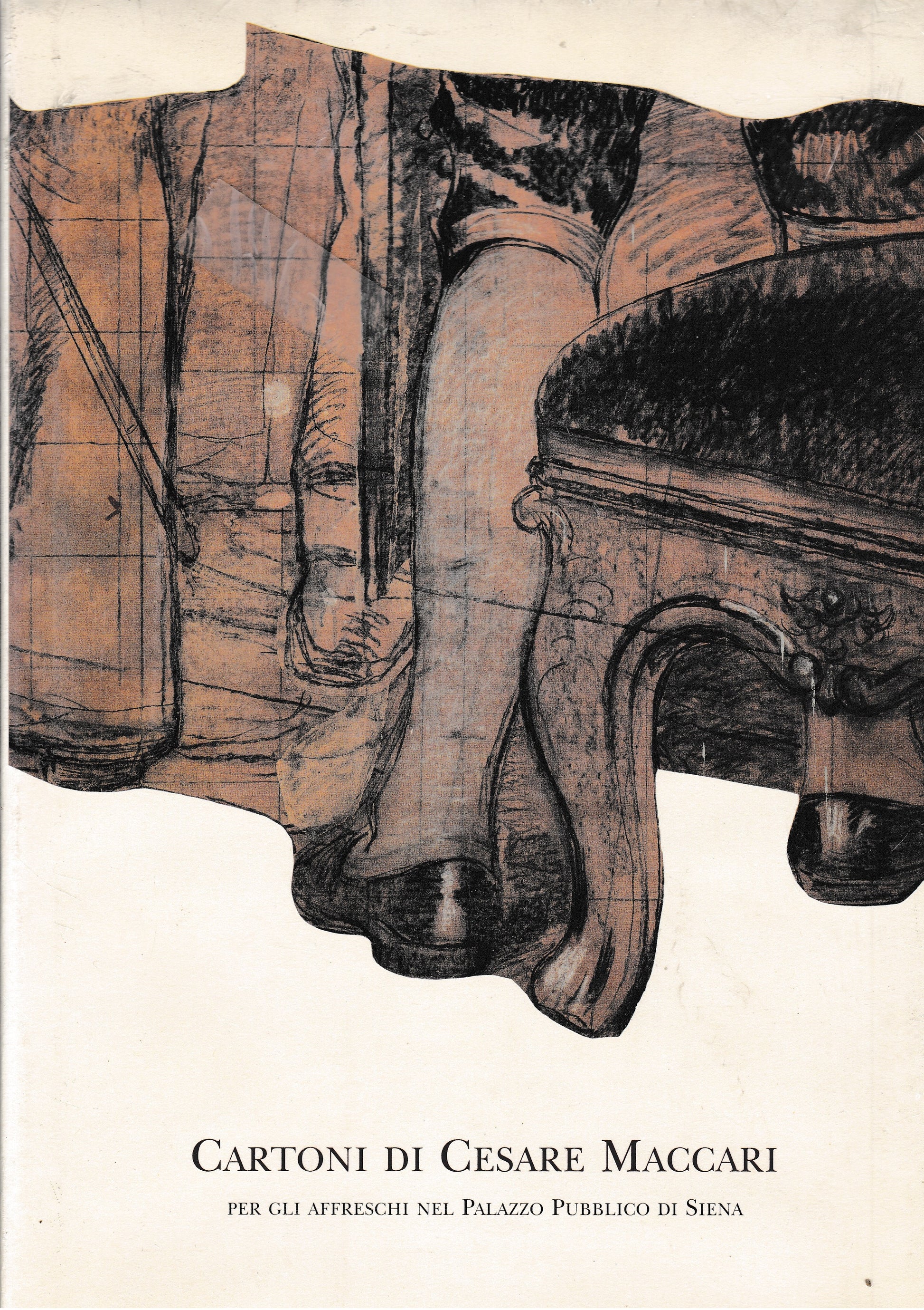 Cartoni di Cesare Maccari per gli affreschi nel Palazzo Pubblico di Siena - copertina