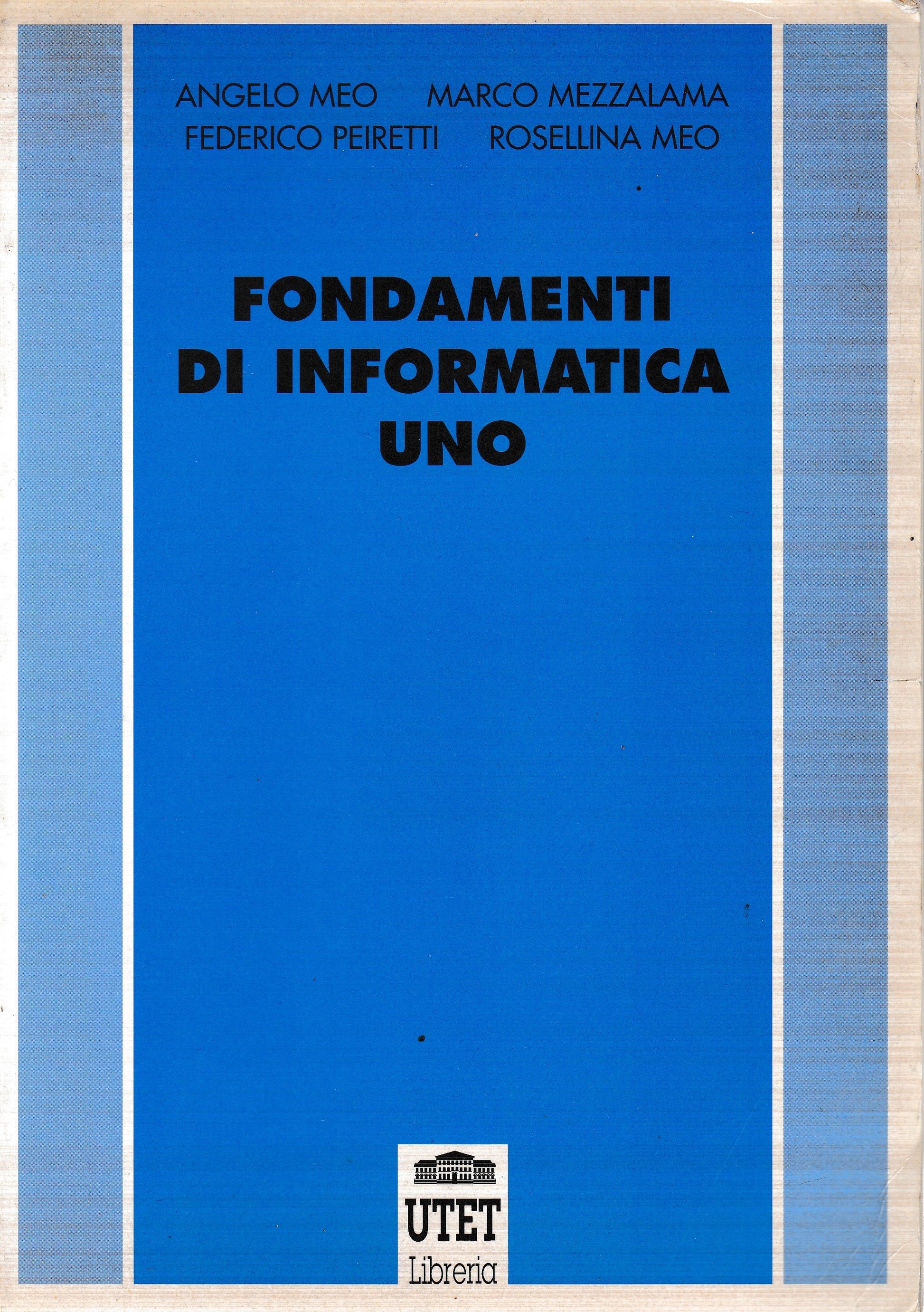 Fondamenti di informatica uno - copertina