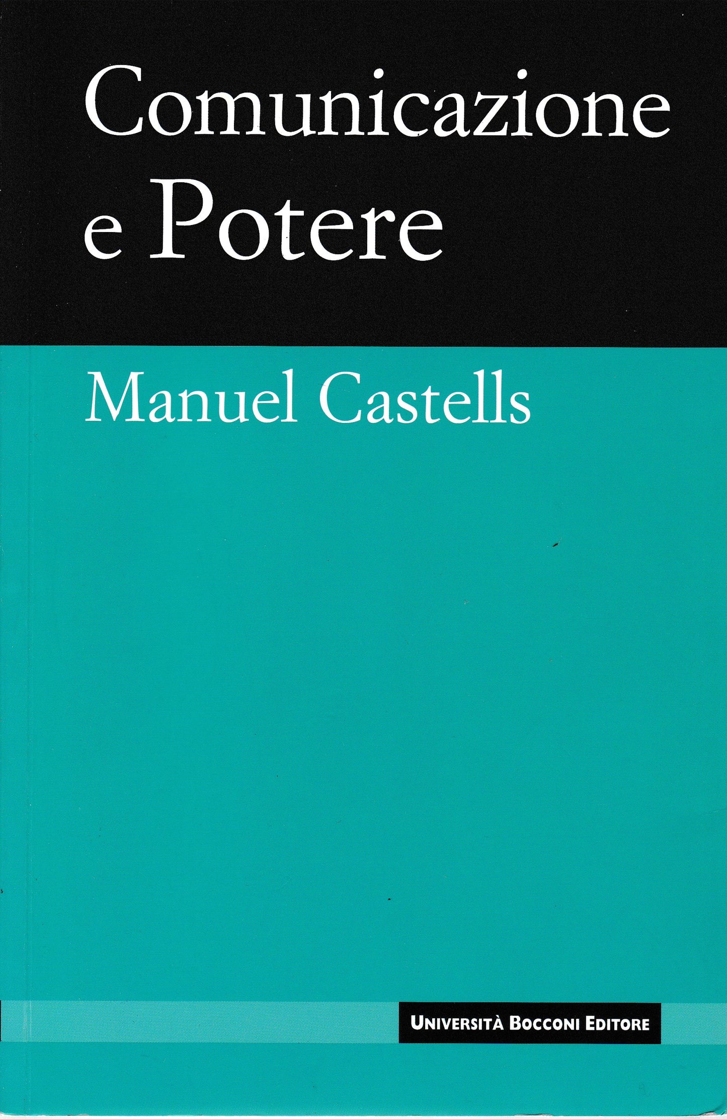 Comunicazione e potere - copertina