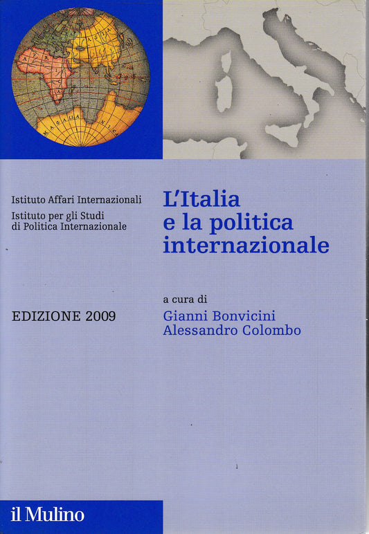 L'Italia e la politica internazionale. Edizione 2009 - copertina