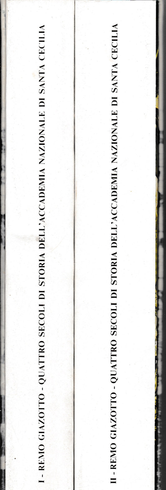 Quattro secoli di storia dell'Accademia Nazionale di Santa Cecilia 2 volumi - copertina