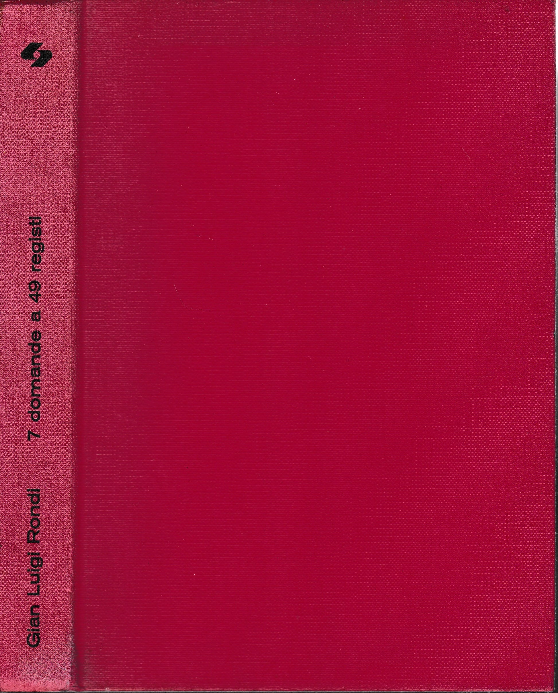 7 domande a 49 registi - copertina