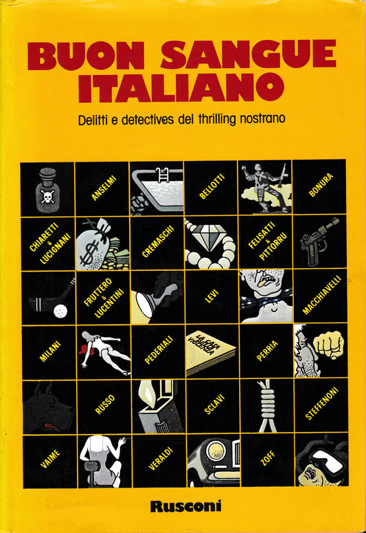 Buon sangue italiano. Delitti e detectives dei thrilling nostrano - copertina