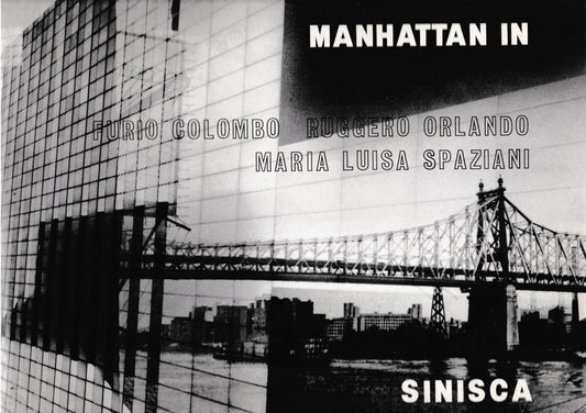 Manhattan in. Immagini fotografiche. Nostalgie al pieno bar; l'ottimista di Framingham, la distratta di Rivesite drive, la vittoriosa di Harlem. Foto di Sinisca - copertina