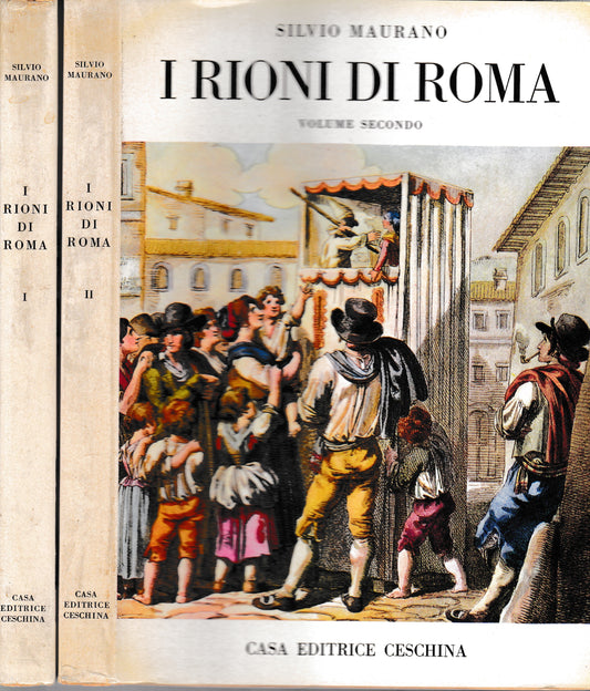 I Rioni di Roma 2 volumi - copertina