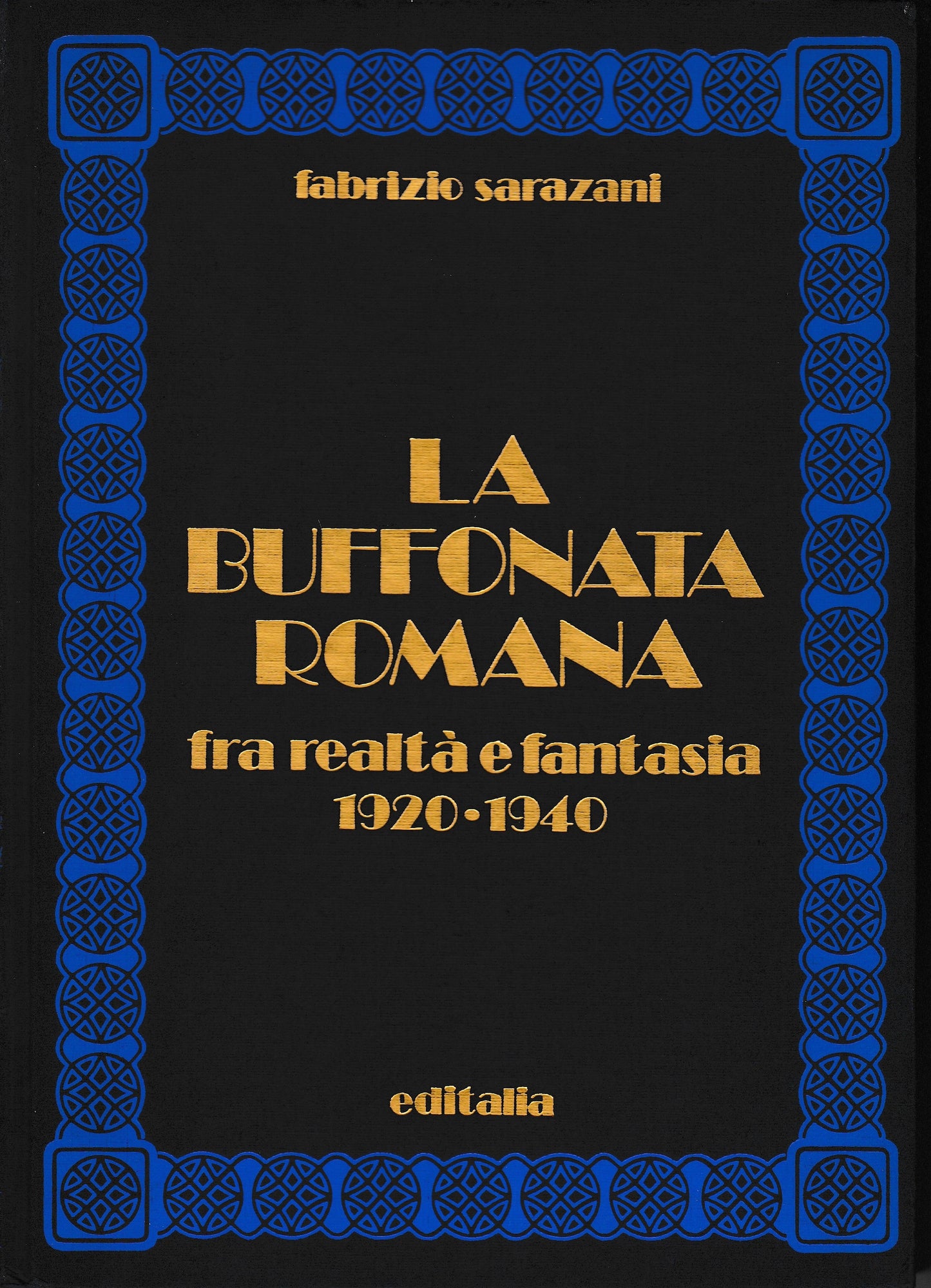 La buffonata romana fra realtà e fantasia 1920-1940 - copertina