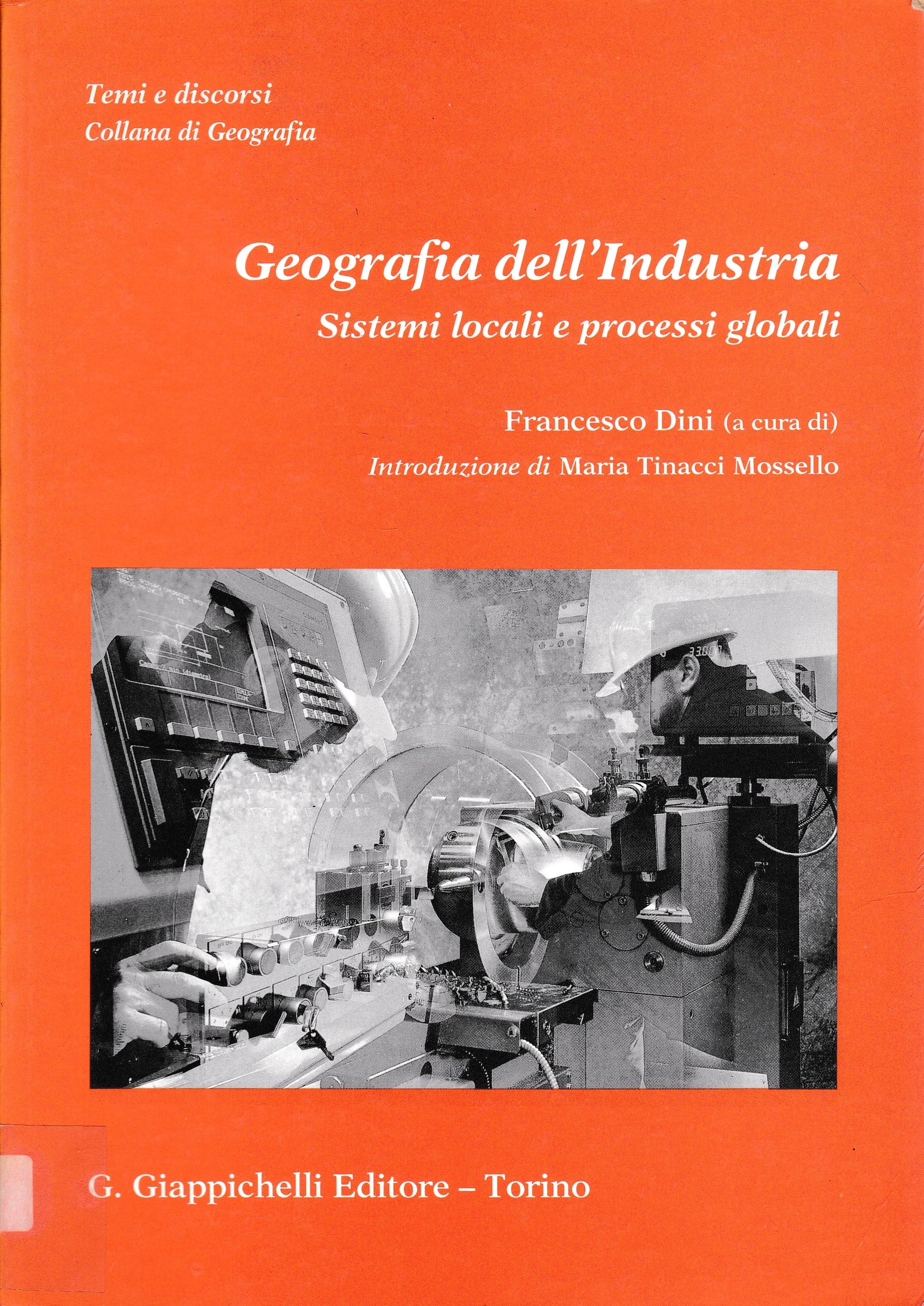 Geografia dell'industria. Sistemi locali e processi globali - copertina