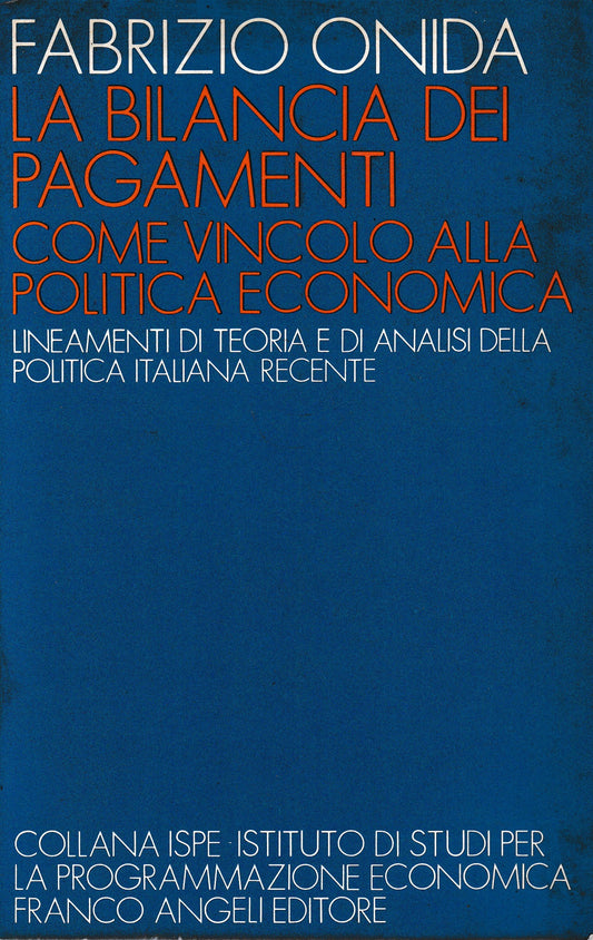La bilancia dei pagamenti come vincolo alla politica economica - copertina