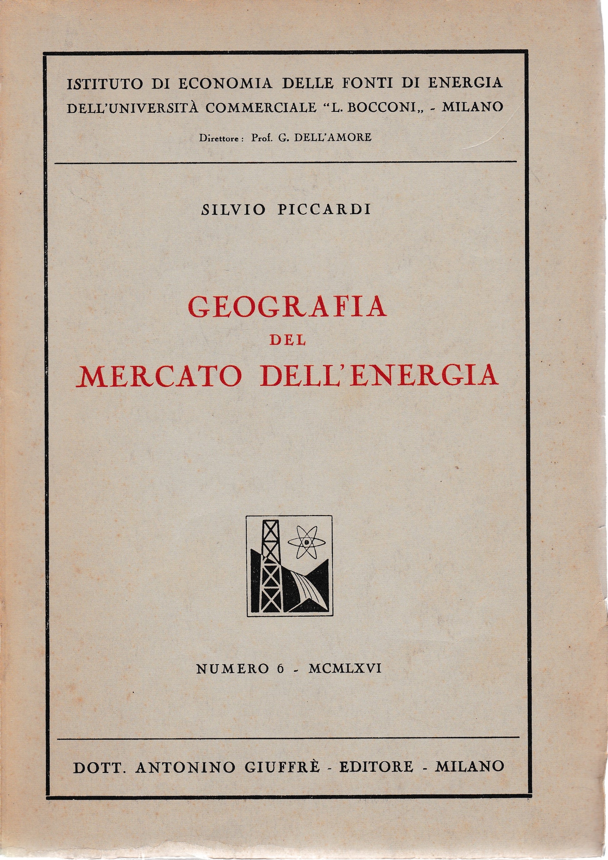 Geografia del mercato dell'energia - copertina