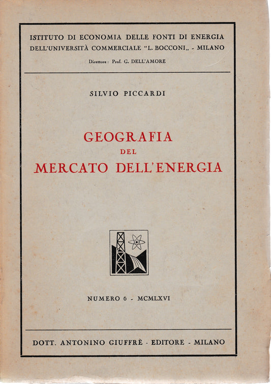 Geografia del mercato dell'energia - copertina