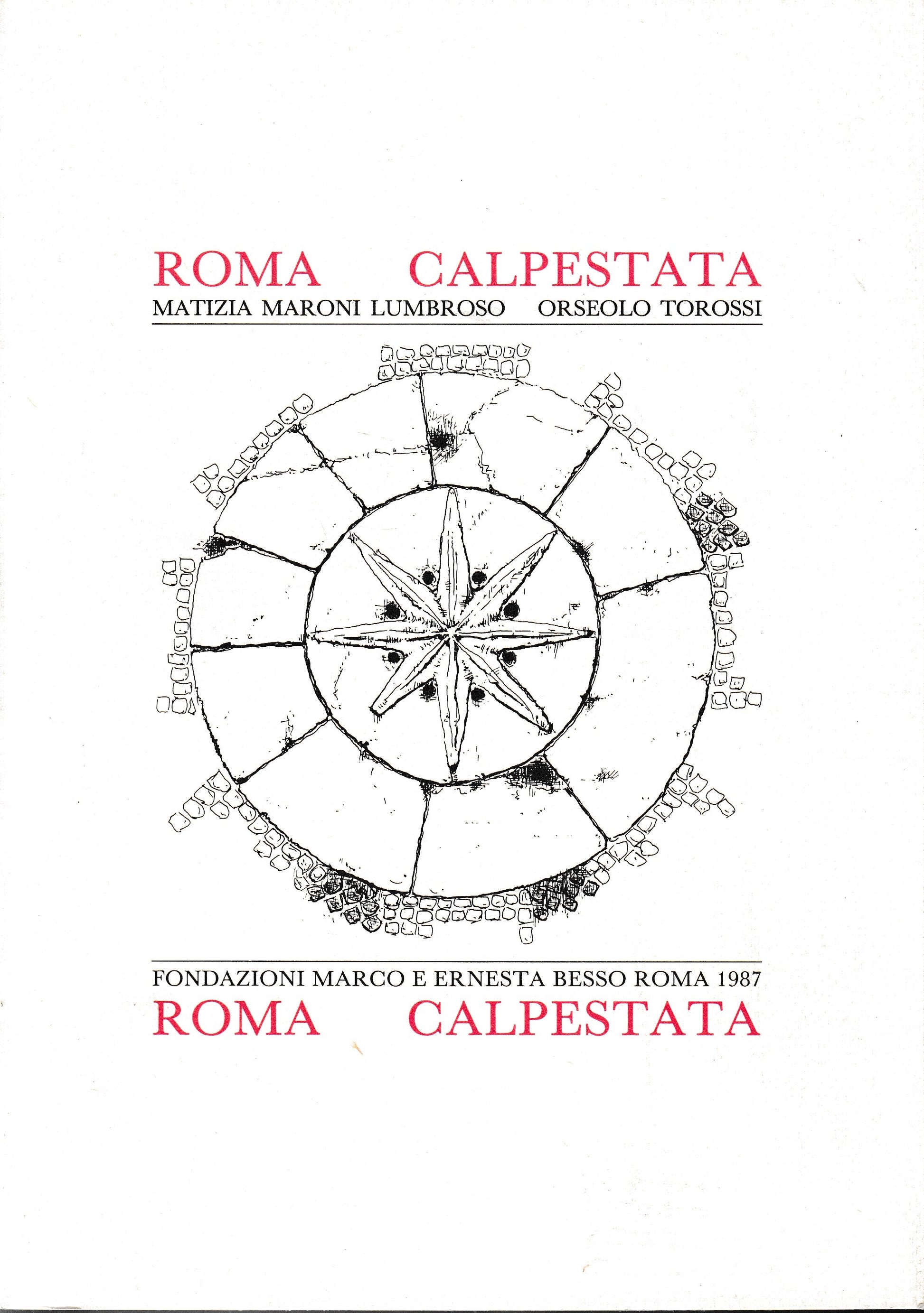 Roma calpestata - copertina