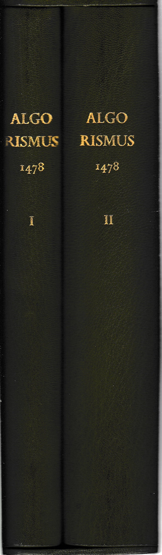 Algorismus. trattato di aritmetica pratica e mercantile del secolo XV  2 volumi - copertina