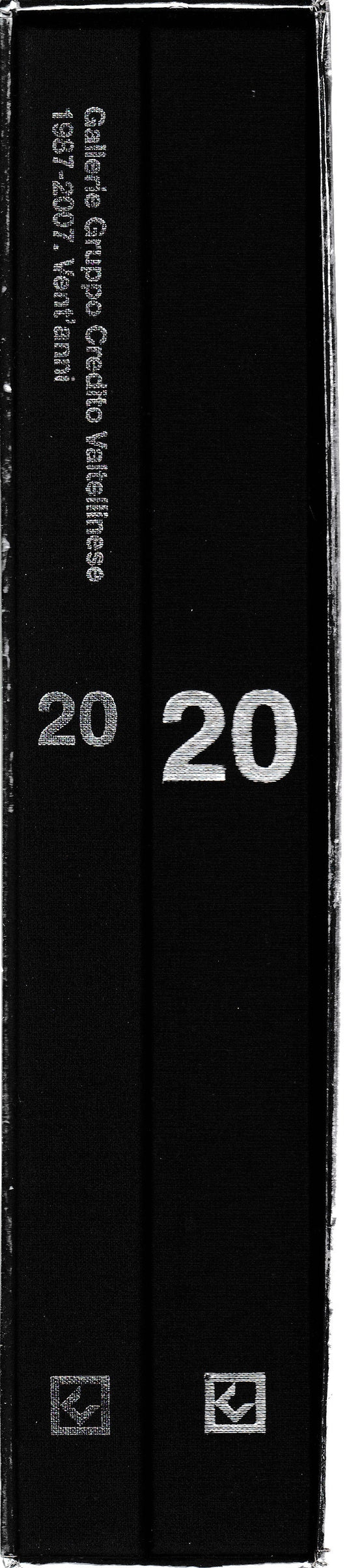 20/Gallerie Gruppo Credito Valtellinese 1987-2007 Vent'anni  2 volumi - copertina