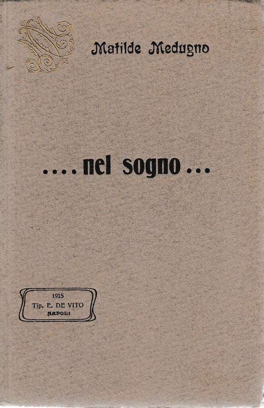 ..nel sogno.. - copertina