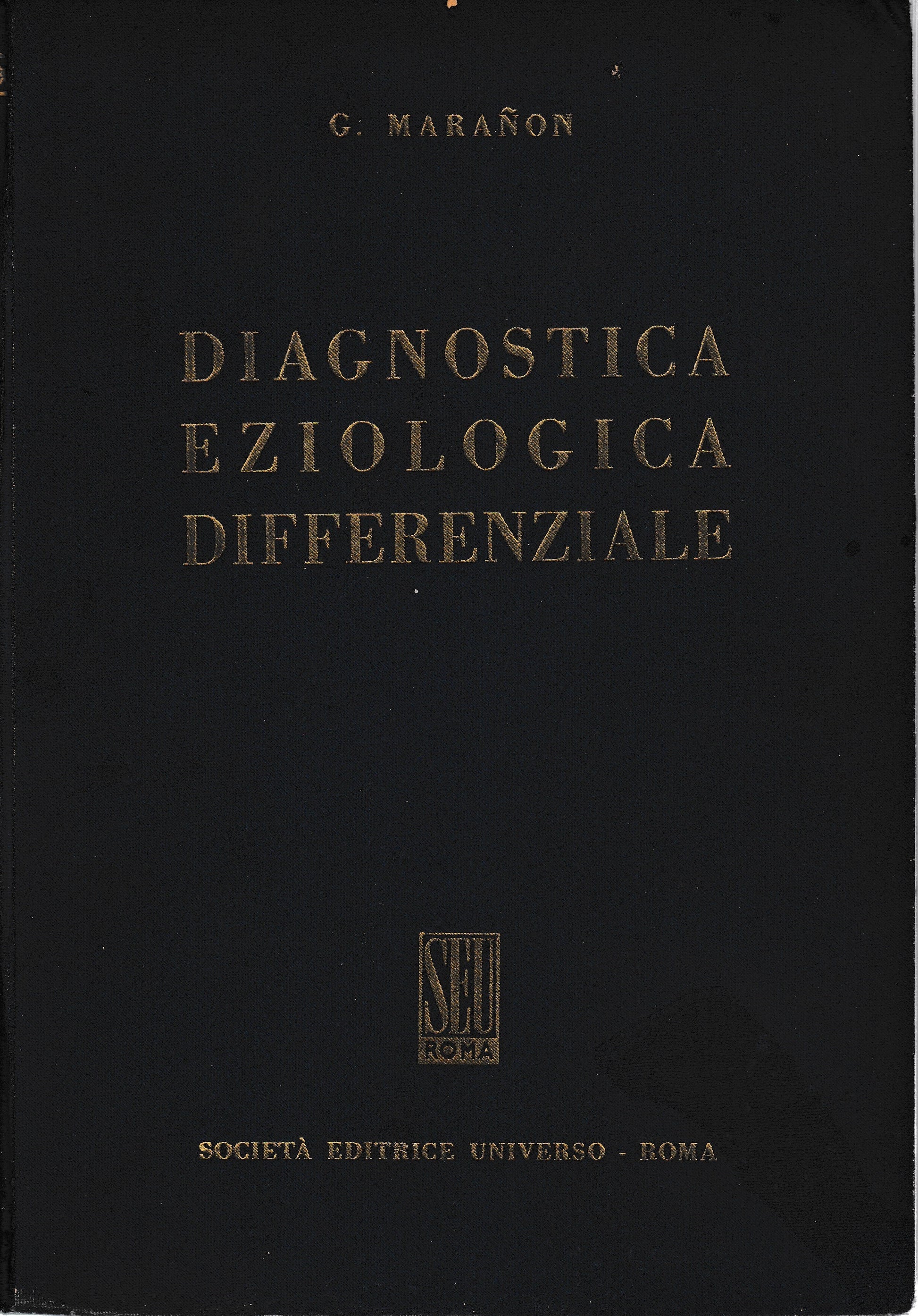 Diagnostica Eziologica Differenziale - copertina