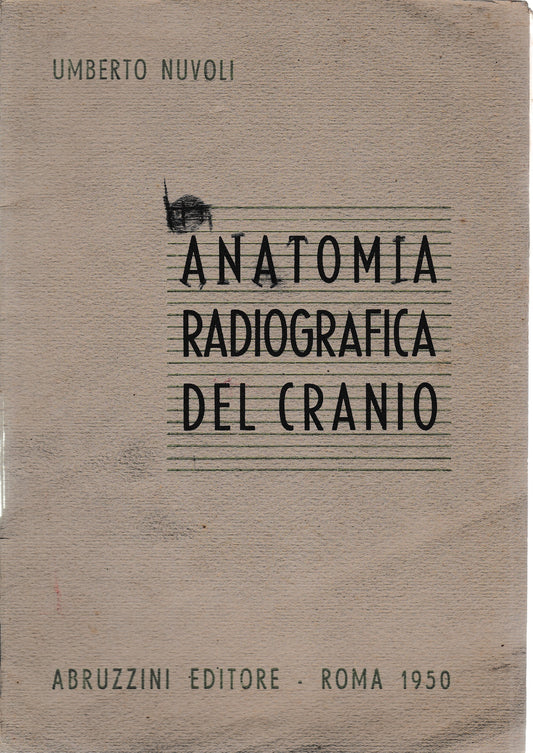 Anatomia Radiografica del Cranio - copertina