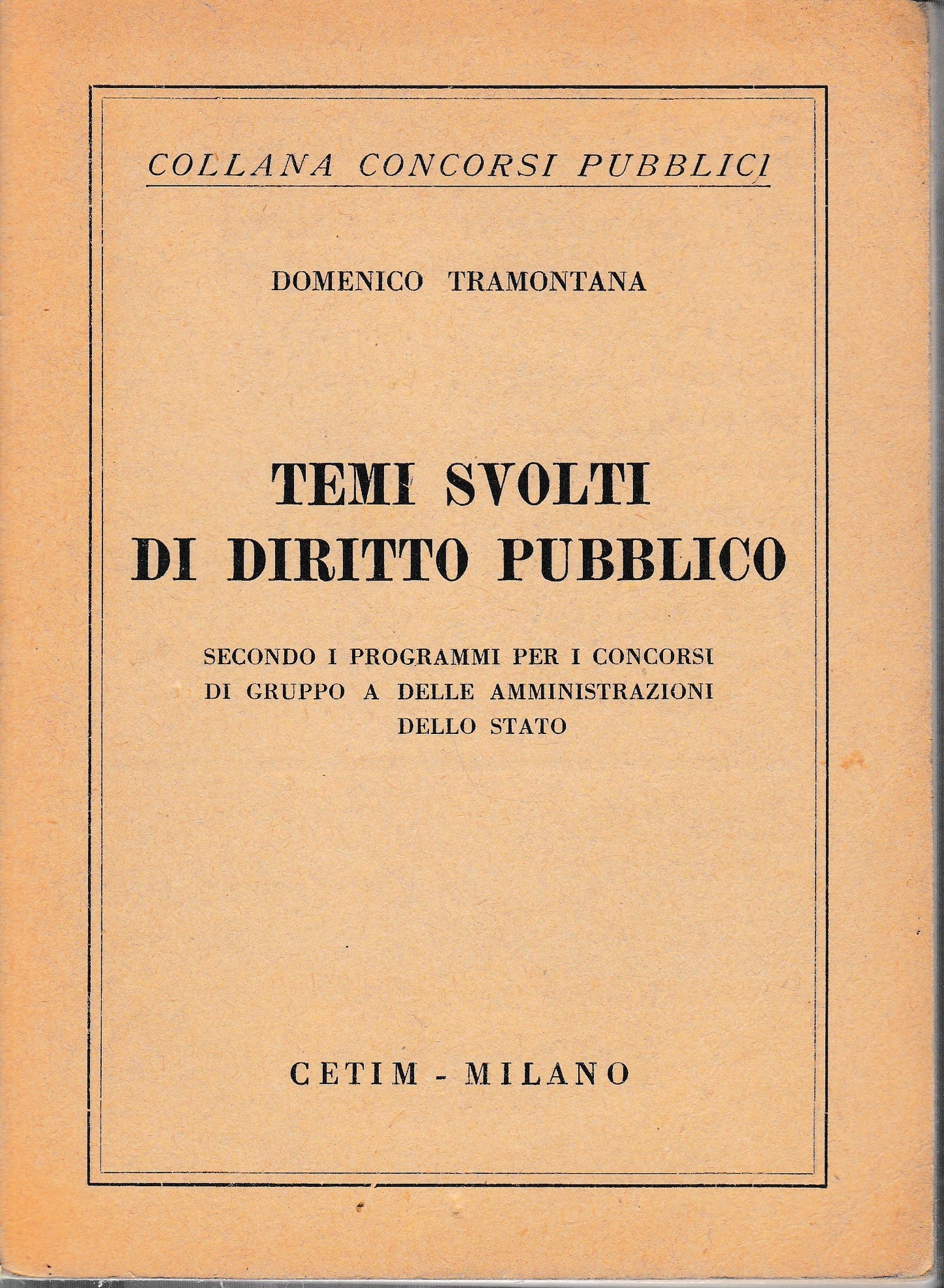 Diritto Pubblico. Manualetti Le Monnier - copertina