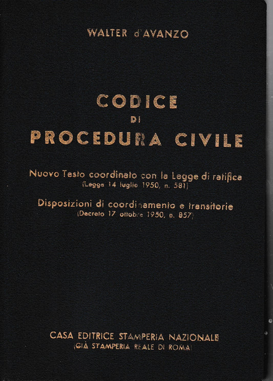 Codice di Procedura Civile - copertina