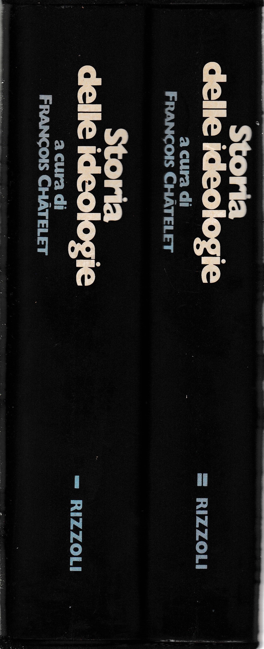 Storia delle ideologie 2 vol. - copertina
