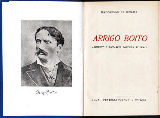 Arrigo Boito. Aneddoti e bizzarre poetiche musicali - copertina