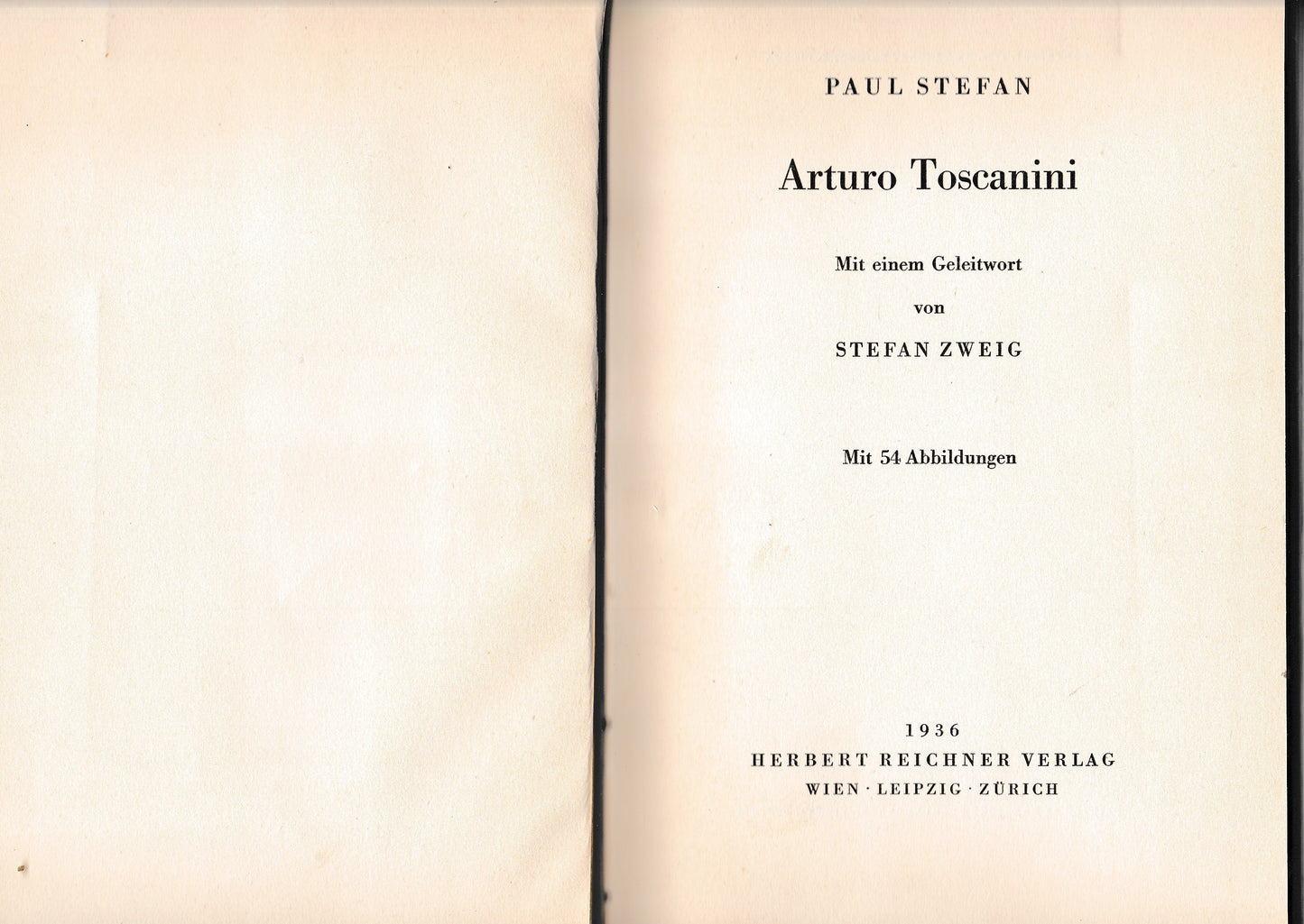 Arturo Toscanini (Tedesco) Mit 54 Abbildungen - copertina