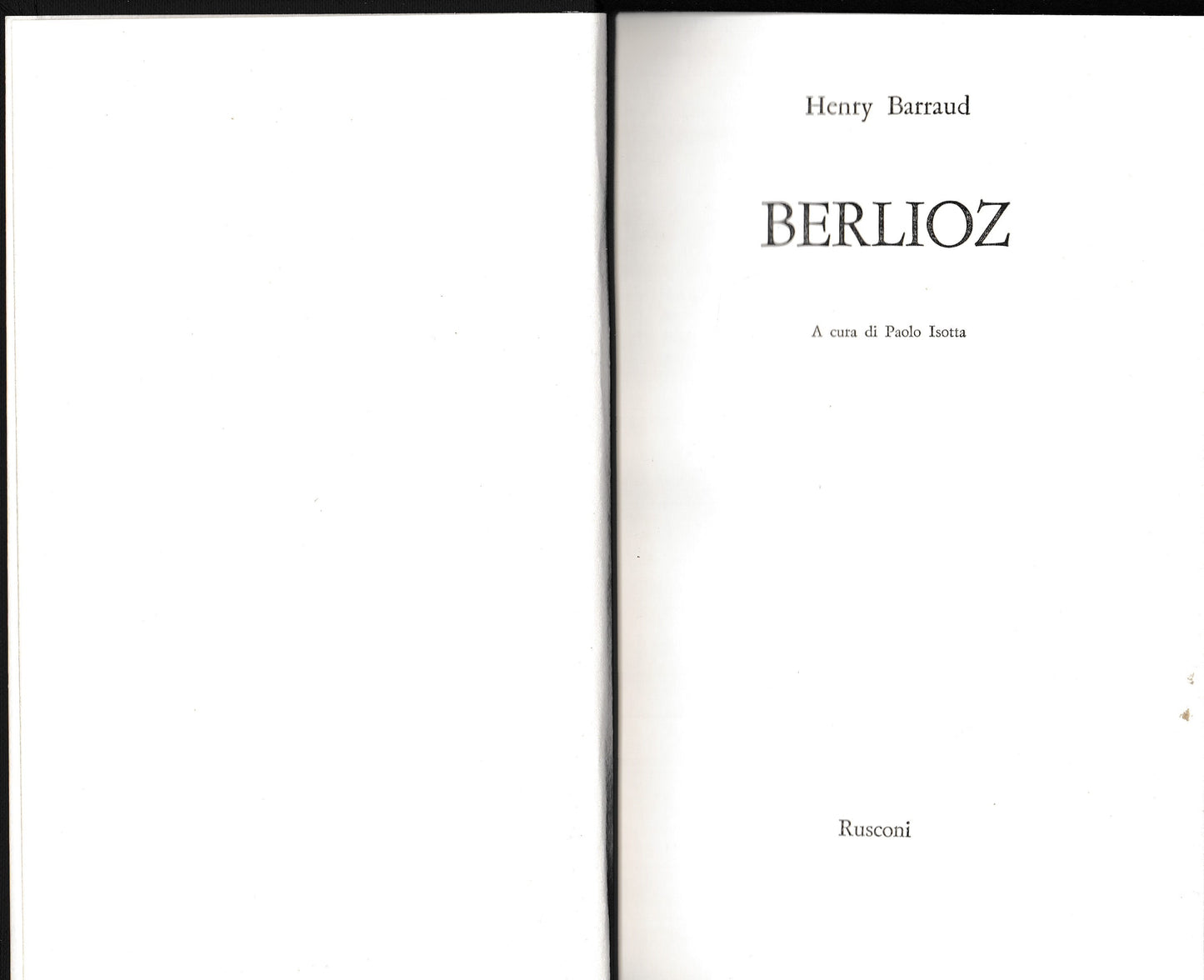 Berlioz - copertina