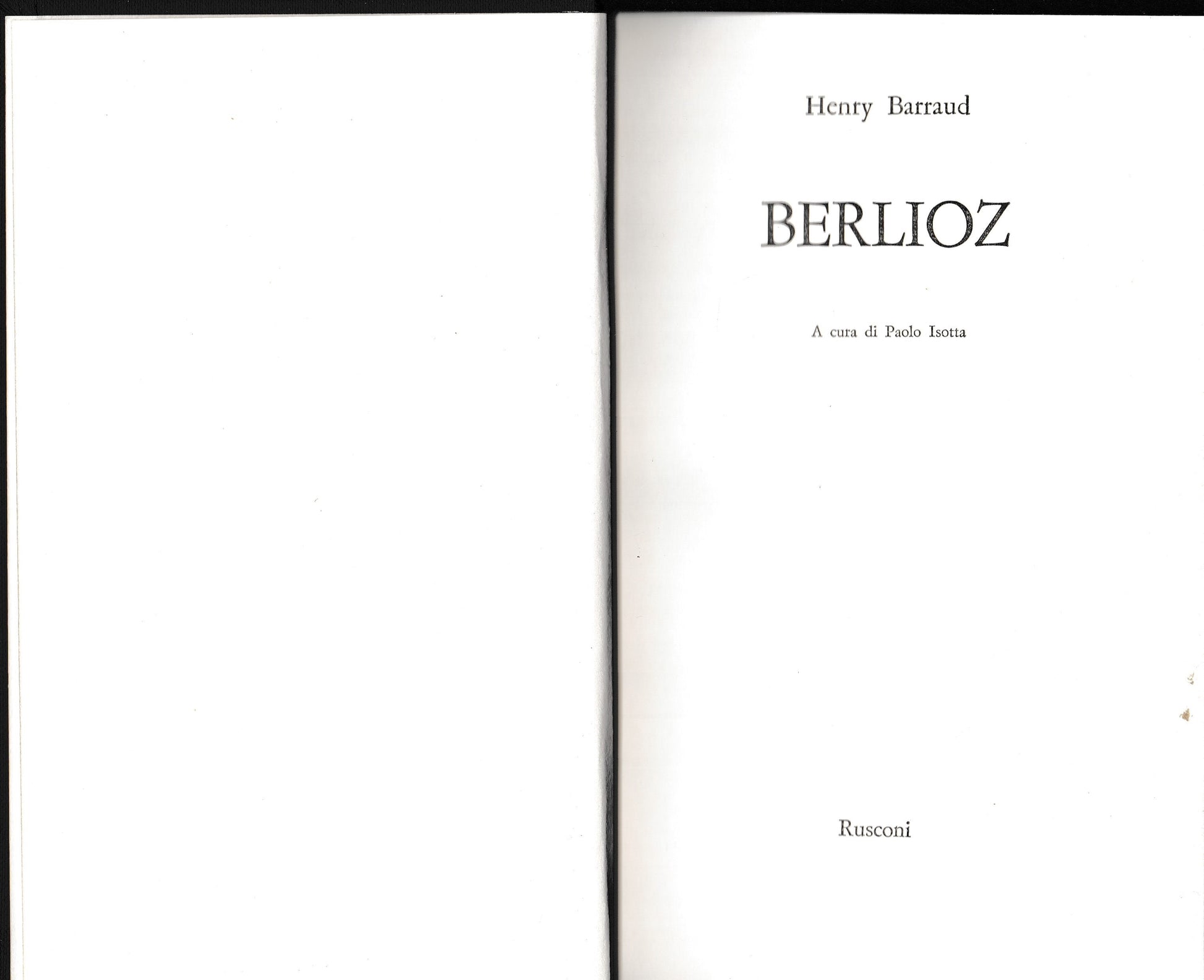 Berlioz - copertina