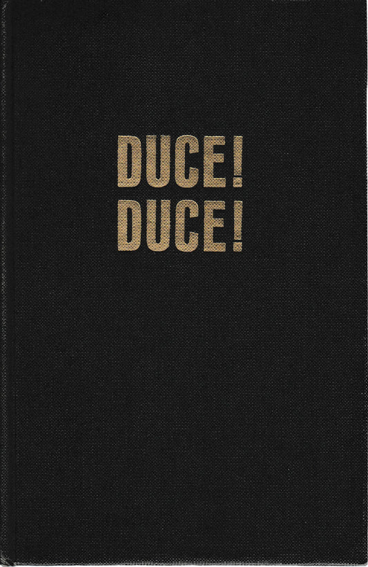 Duce! Duce! Ascesa e caduta di Benito Mussolini - copertina