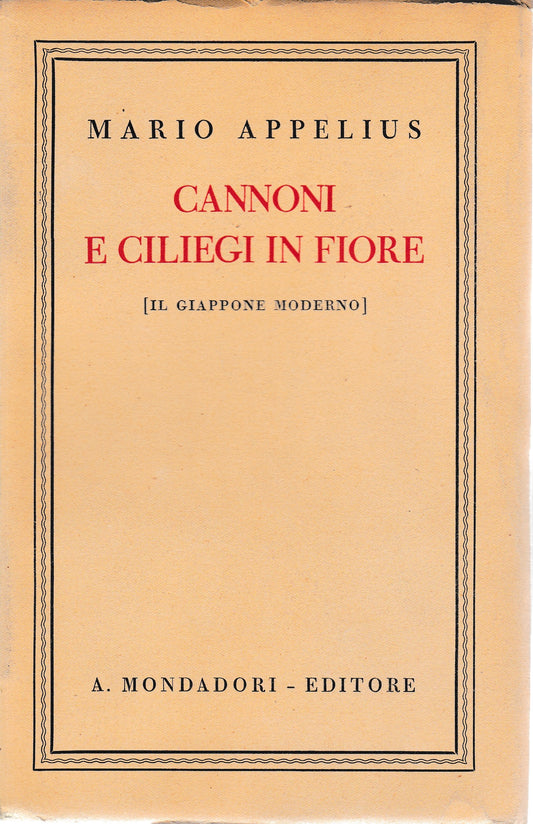 Cannoni e ciliegi in fiore (il Giappone moderno) - copertina