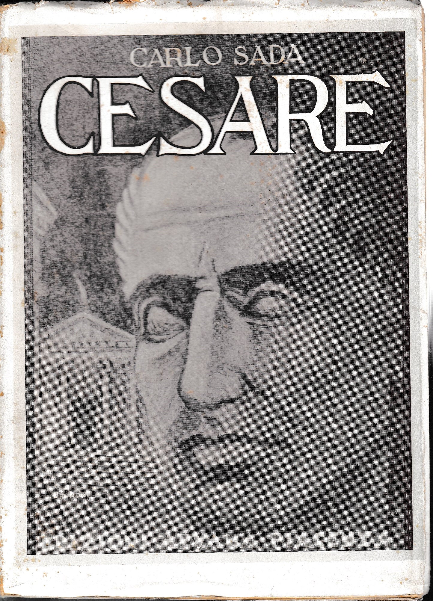 Cesare. Con carta dell'epoca dell'impero romano - copertina