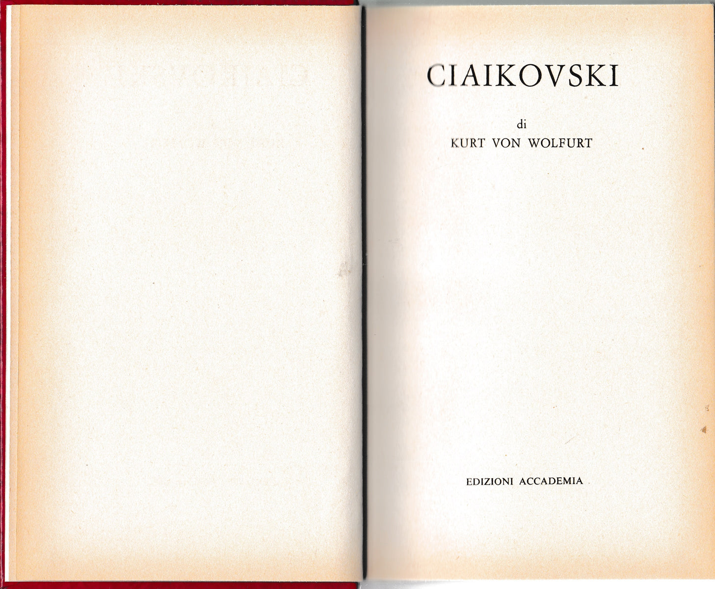 Ciaikovski - copertina