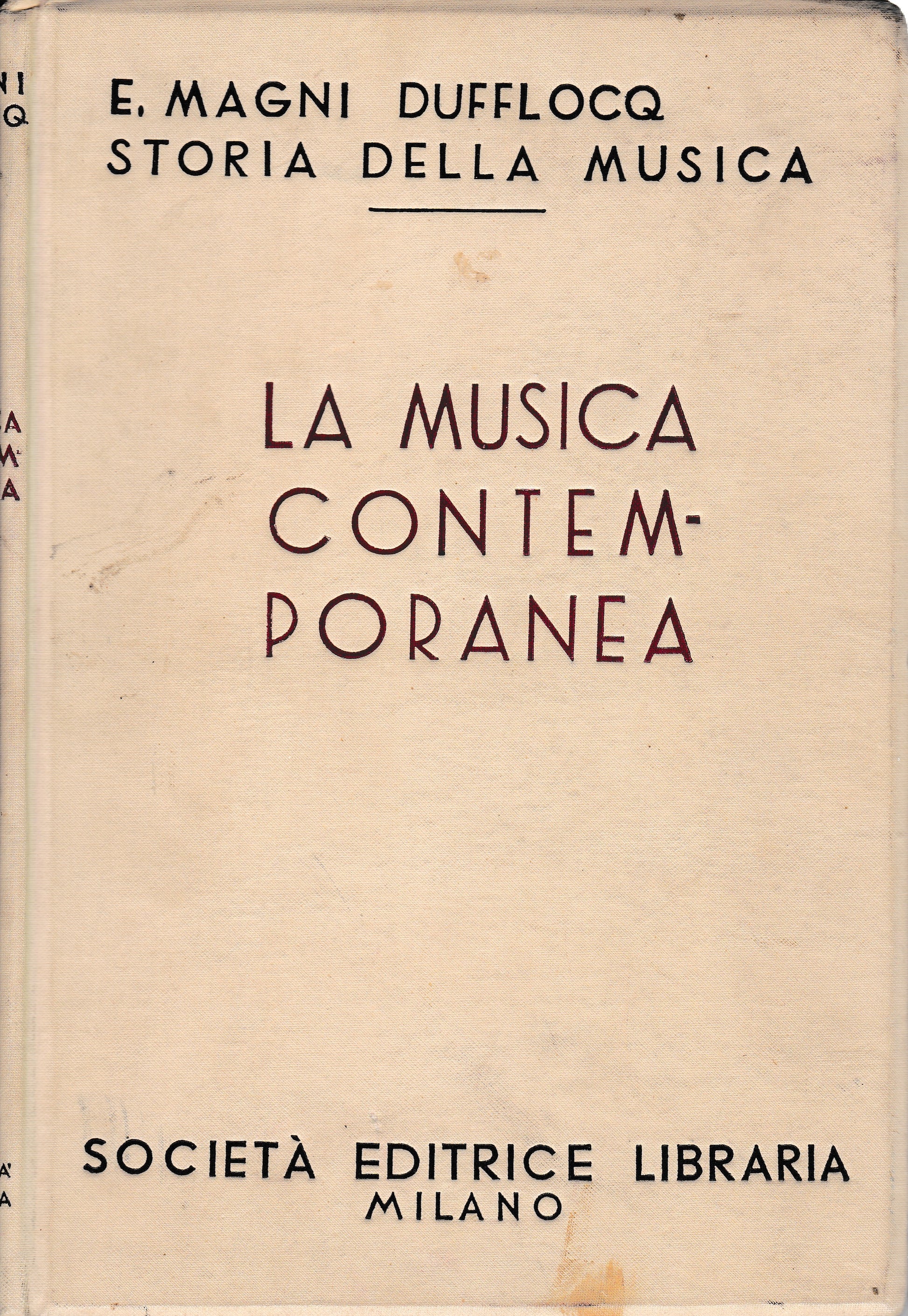 Storia della musica. La musica contemporanea - copertina