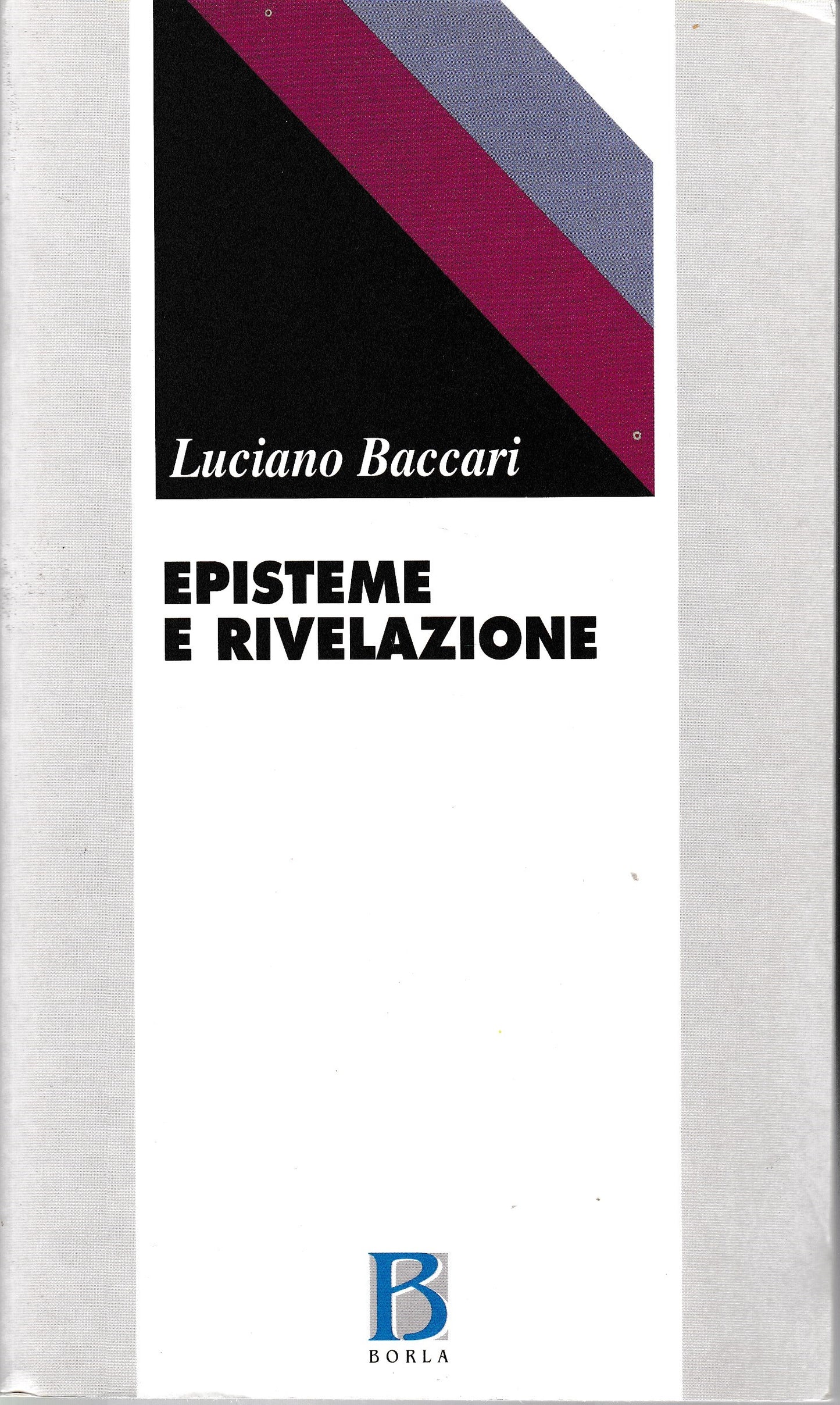 Episteme e rivelazione - copertina