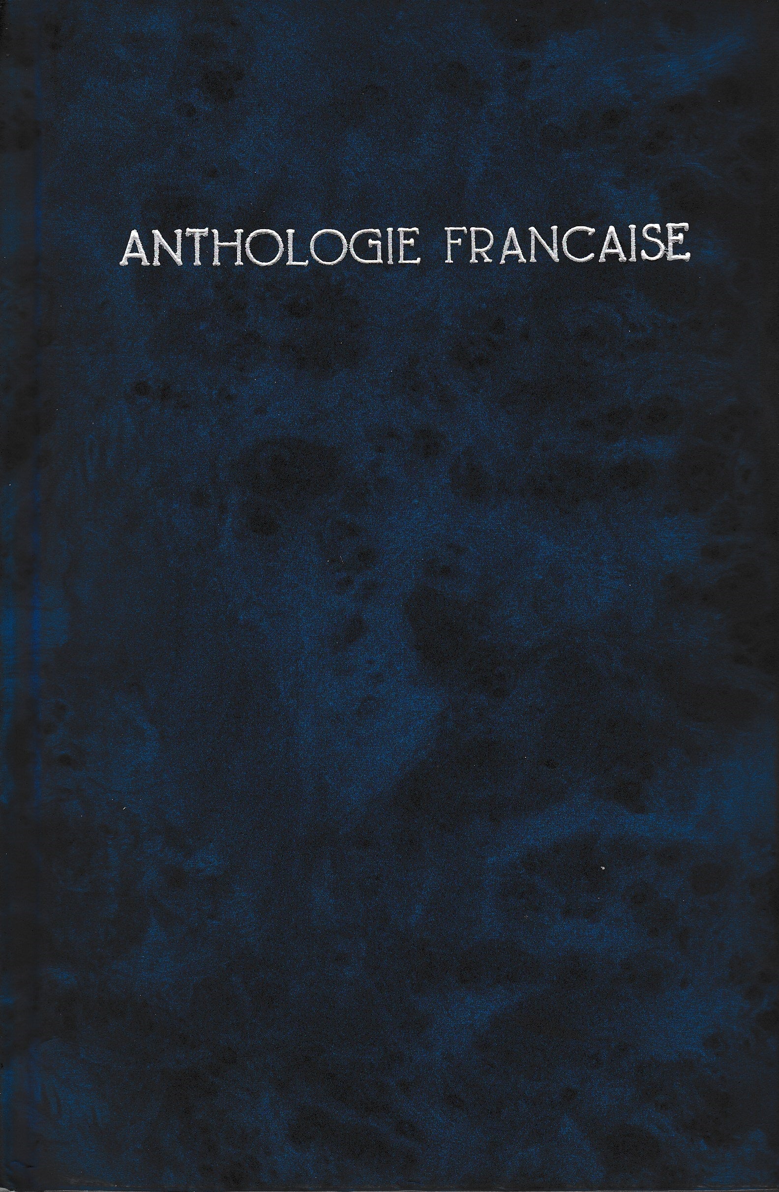 Anthologie Francaise pour les ecoles d'Italie - copertina